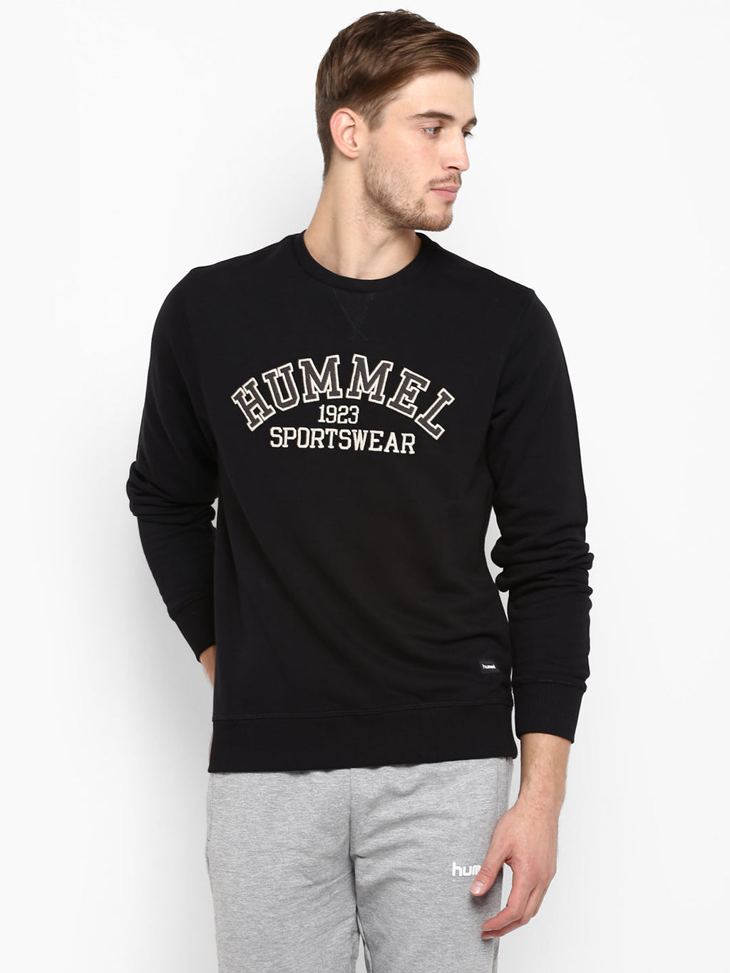 Bror Cotton Poly Sweatshirt - Black