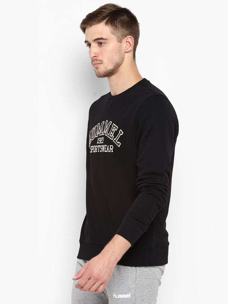 Bror Cotton Poly Sweatshirt - Black