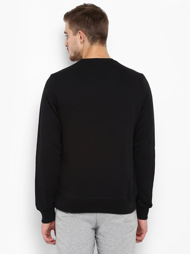 Bror Cotton Poly Sweatshirt - Black