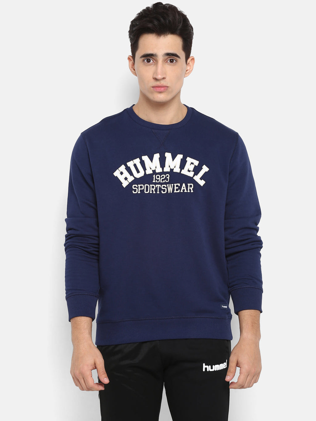 Bror Cotton Poly Sweatshirt - Real Navy