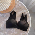 Kanette Seamless Pushup Bralettes Black