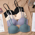 Gello Seamless Pushup Bralettes - Grey
