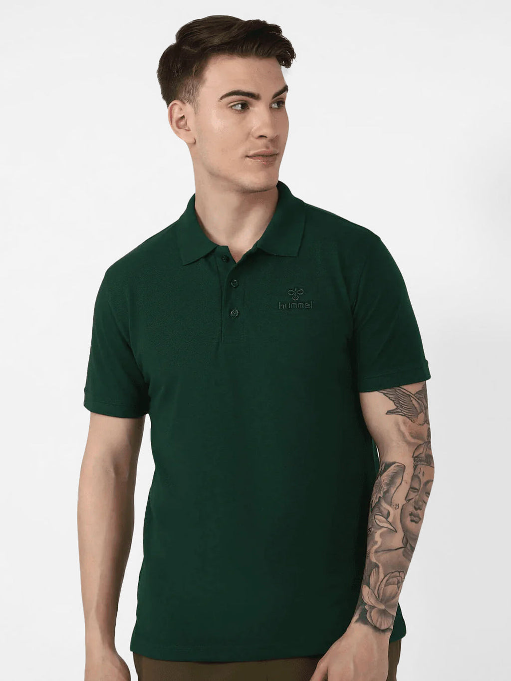 Dany Poly Cotton Polo T-Shirt - Evergreen