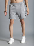 Ray Cotton Poly Short - Grey Melange
