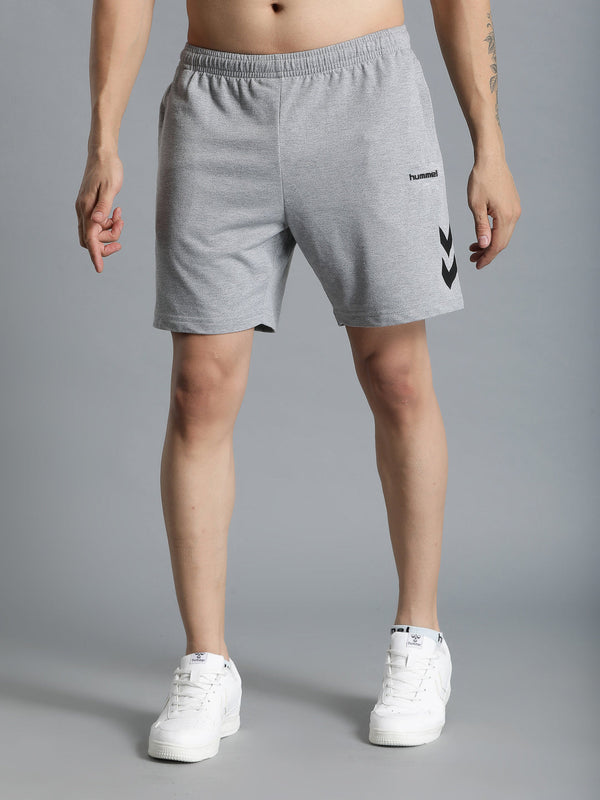 Ray Cotton Poly Short - Grey Melange