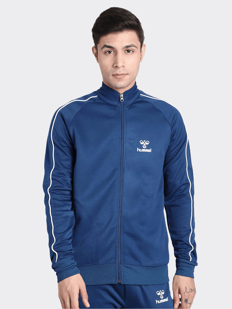 Samy Polyester Track Jacket - Blue