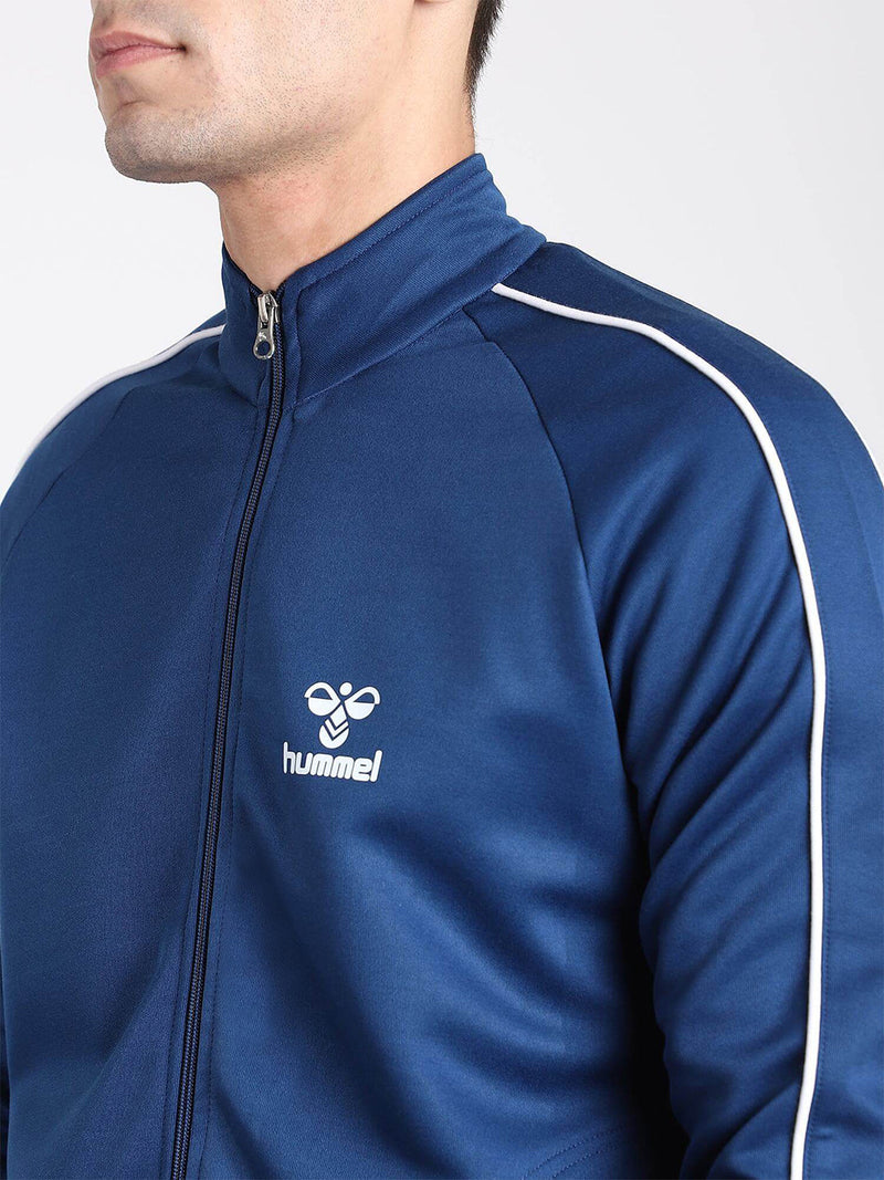 Samy Polyester Track Jacket - Blue