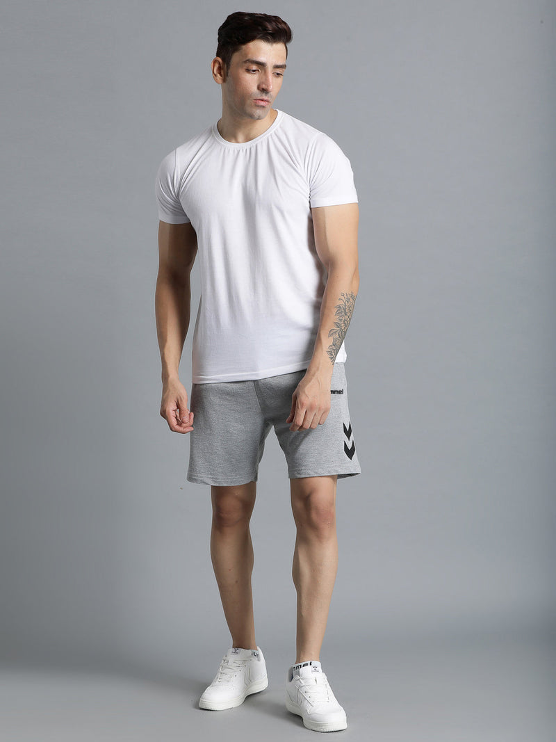 Ray Cotton Poly Short - Grey Melange