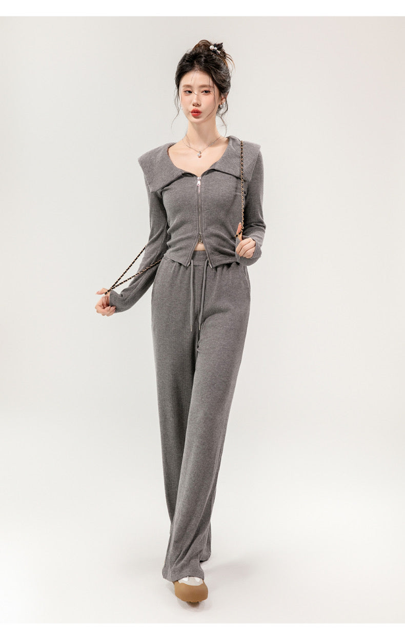 Maya Comfortable Winter Premium Trackset - Dark Grey