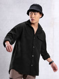 Textured Shirt - Black