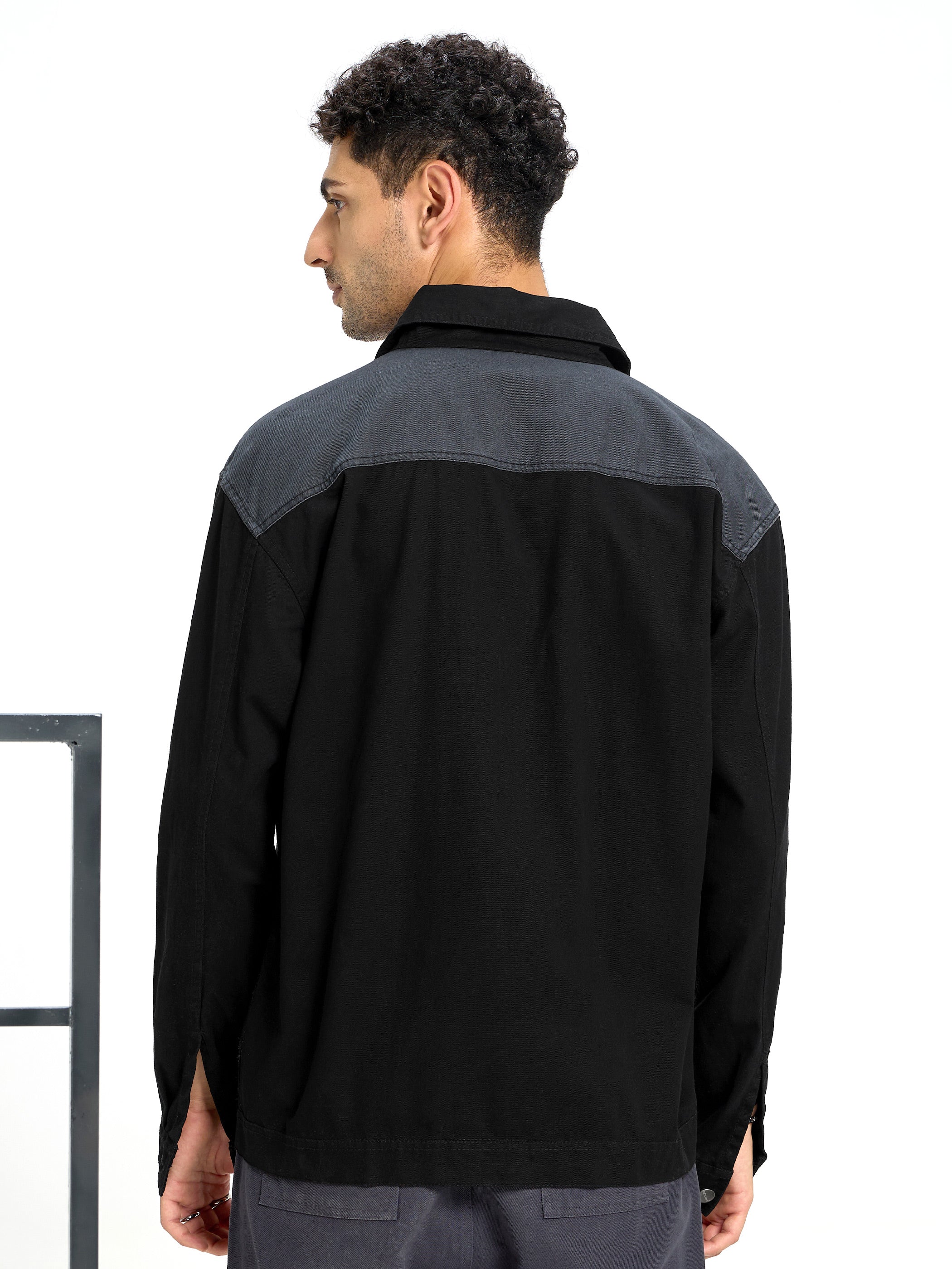 Denim Shacket for Men