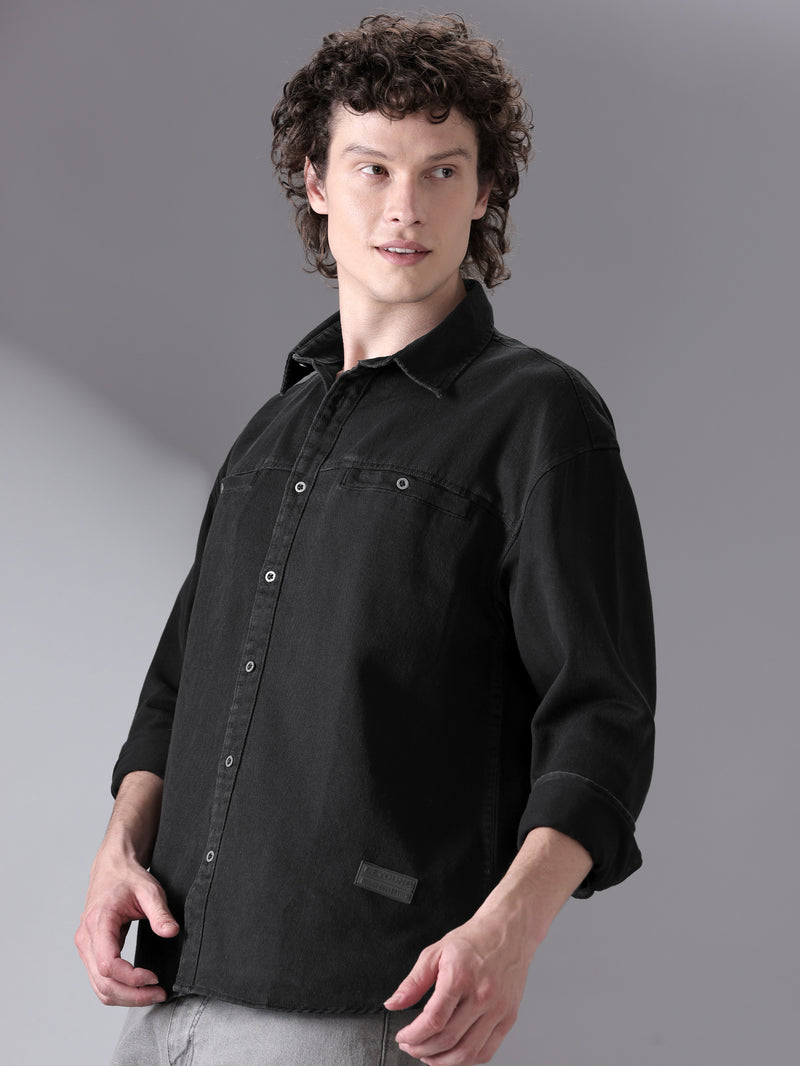 Sulphur Cotton Twill Shirt for Men