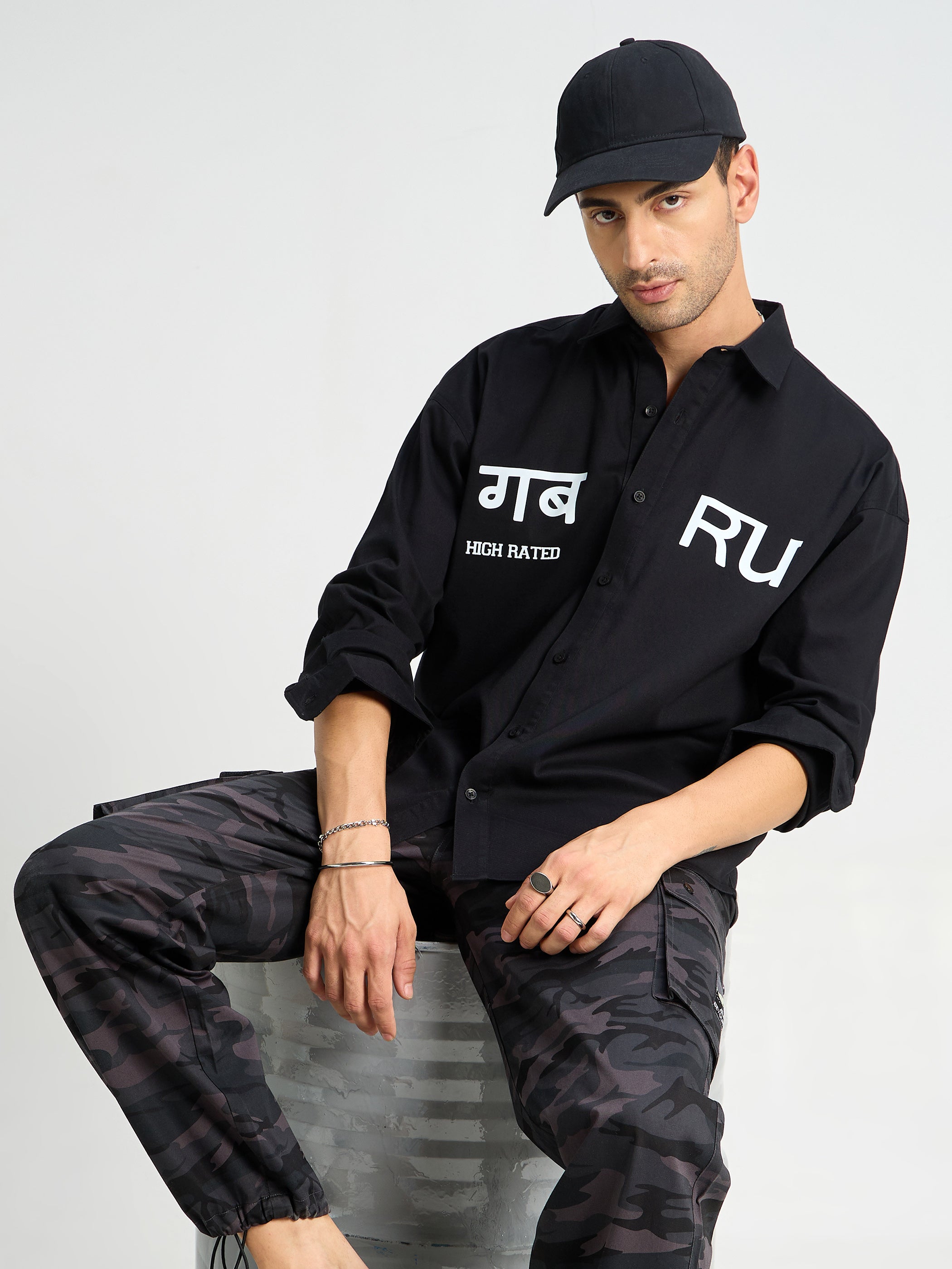 GABRU Printed Shirt for Men