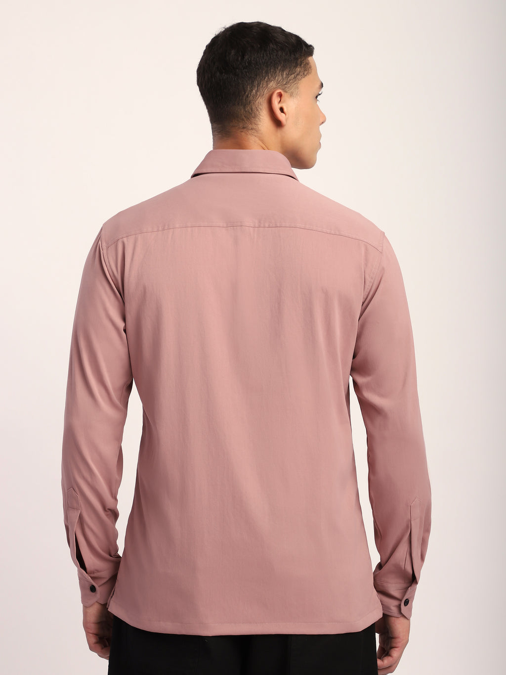 Angular Pocket Shirt - Pink