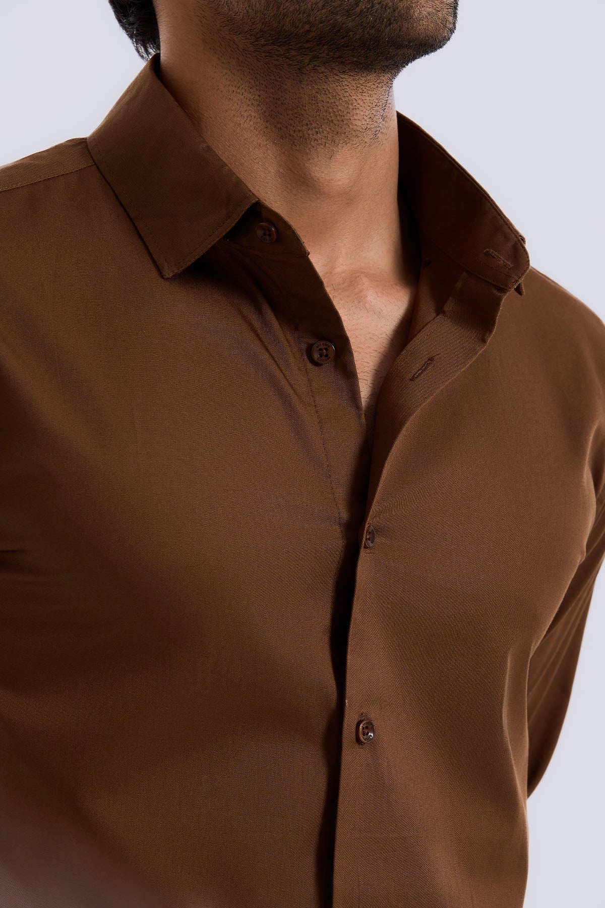 Brown Everyday Shirt - Regular fit