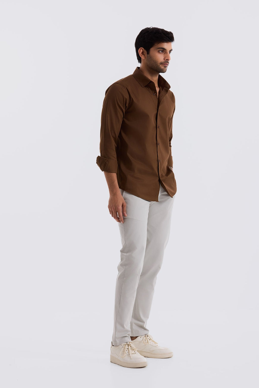 Brown Everyday Shirt - Regular fit