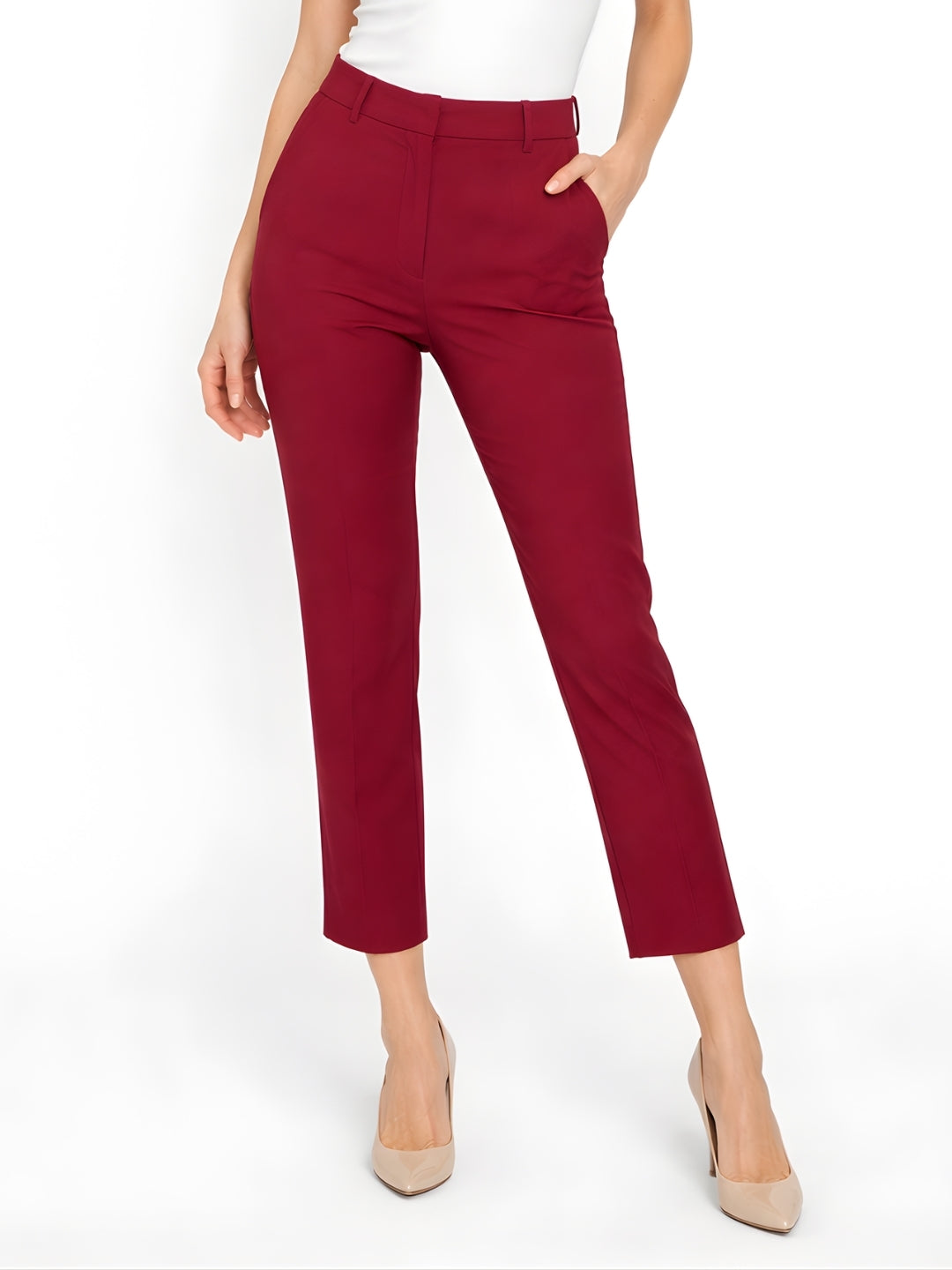 Burgundy Trouser