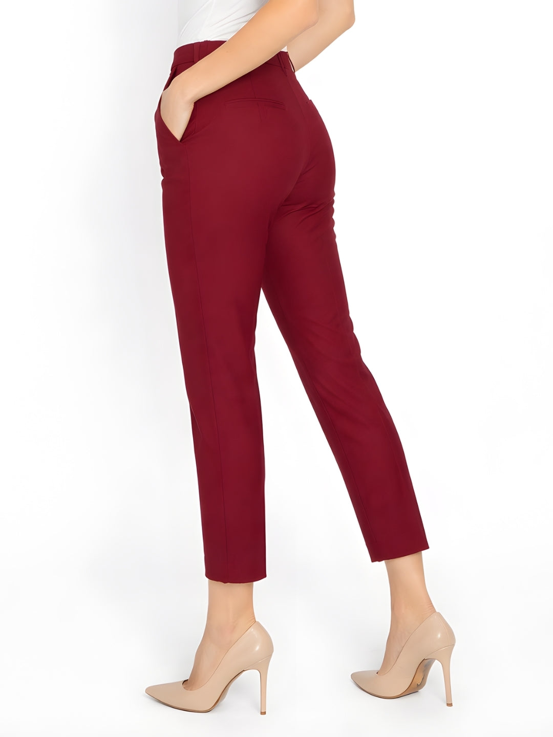 Burgundy Trouser