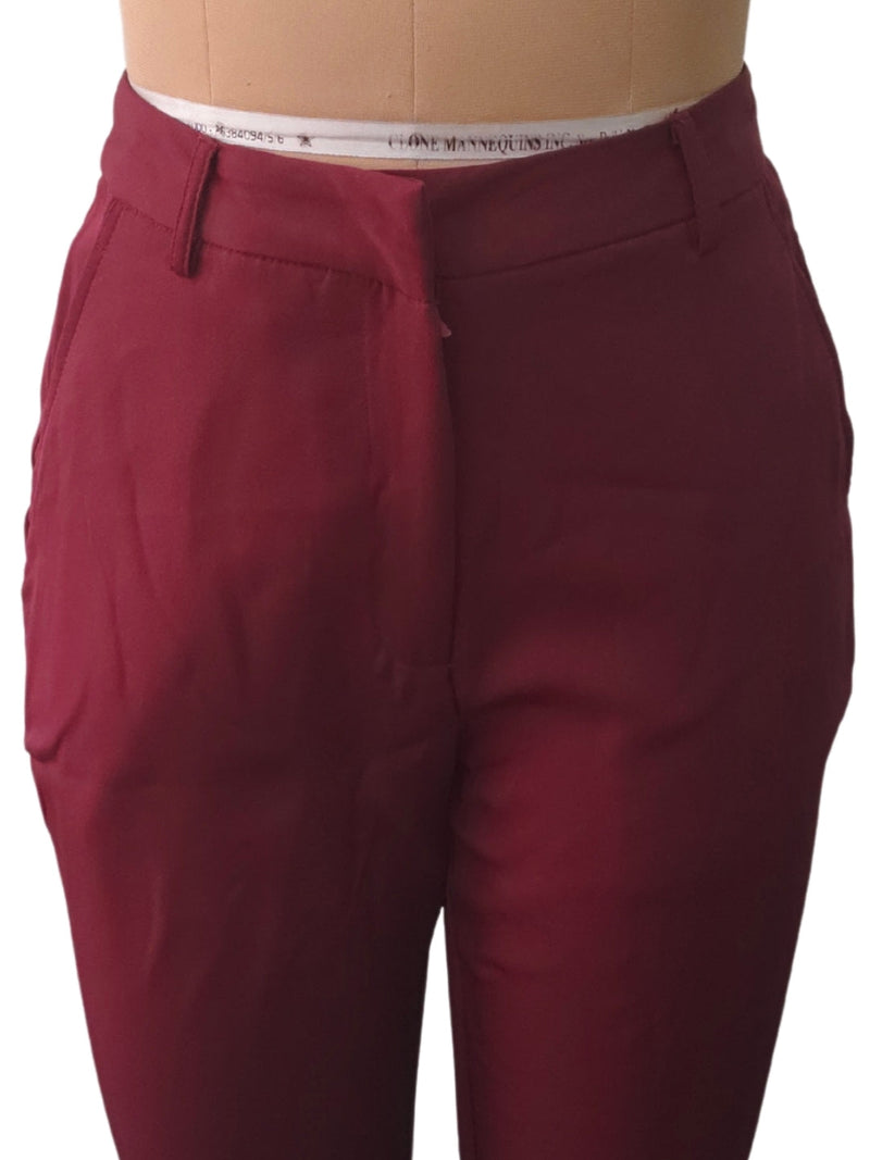 Burgundy Trouser