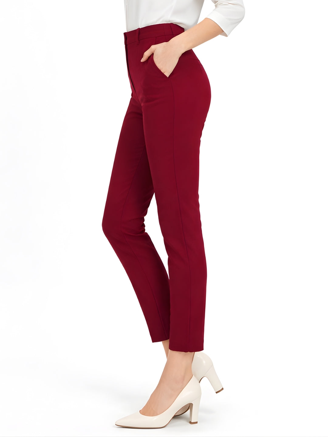 Burgundy Trouser