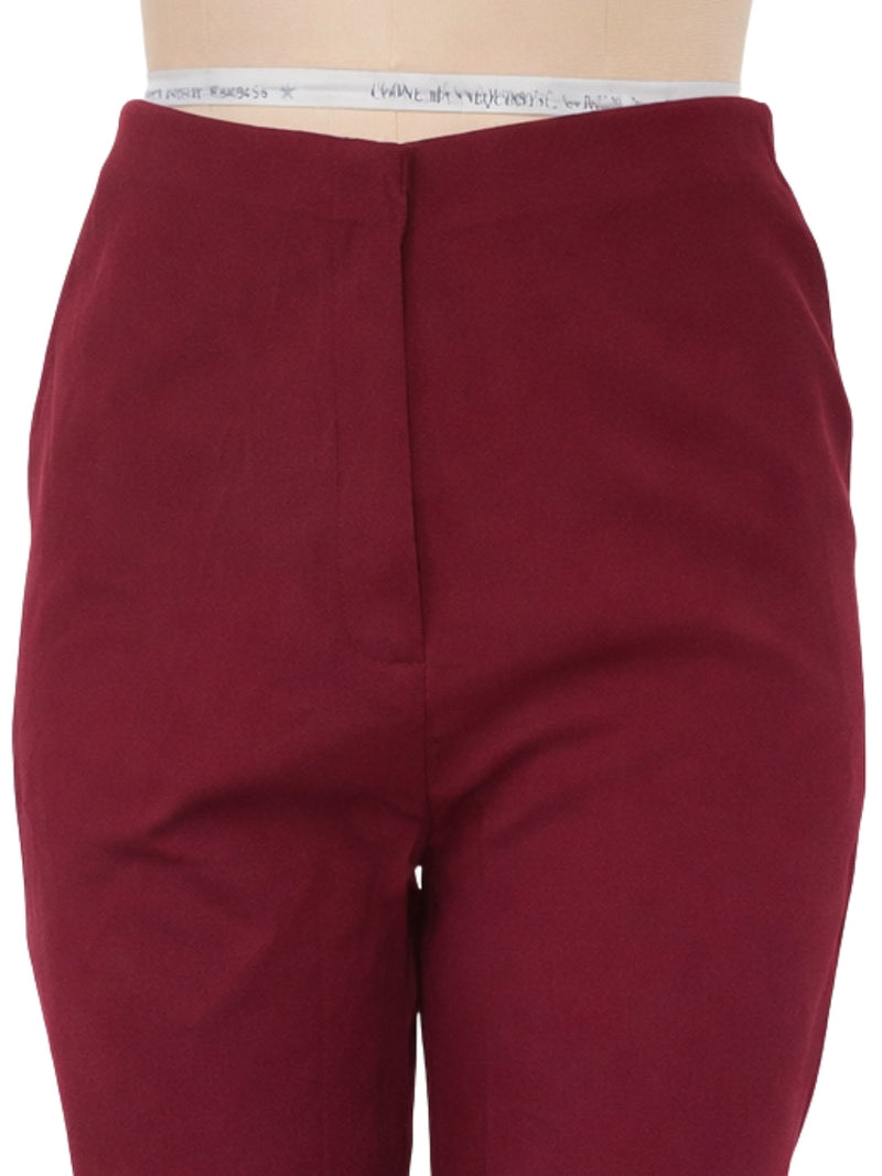 Burgundy Trouser