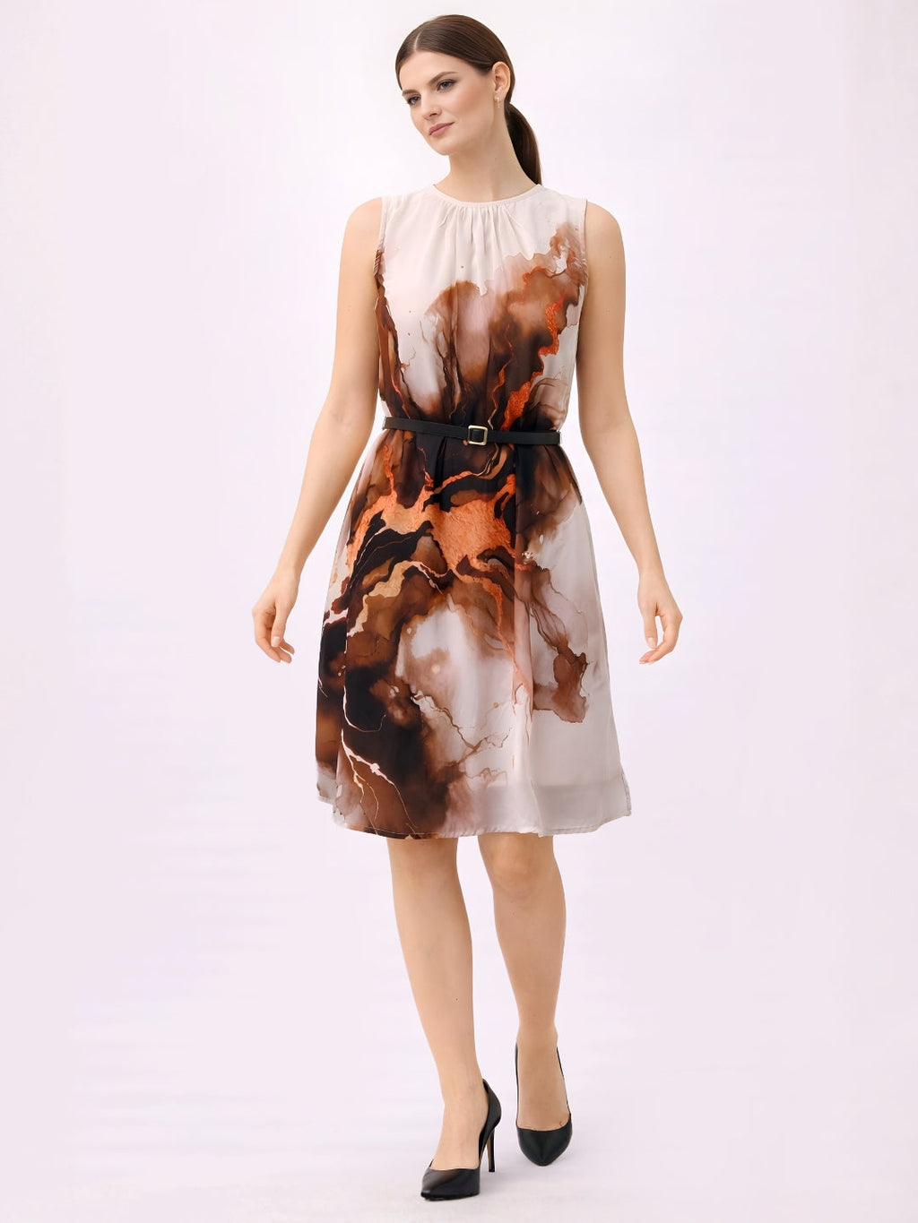 Multi Long Midi Dress