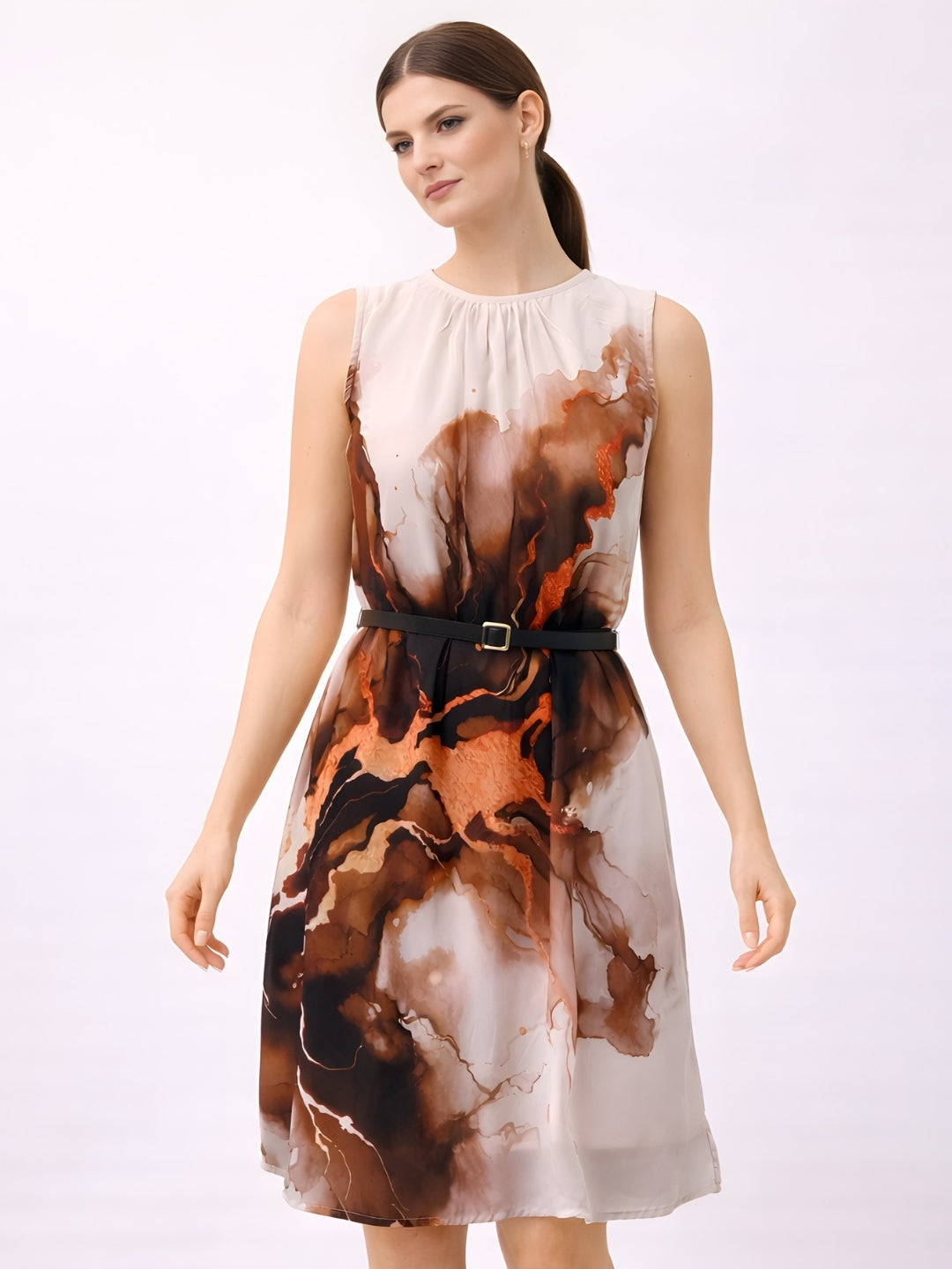 Multi Long Midi Dress