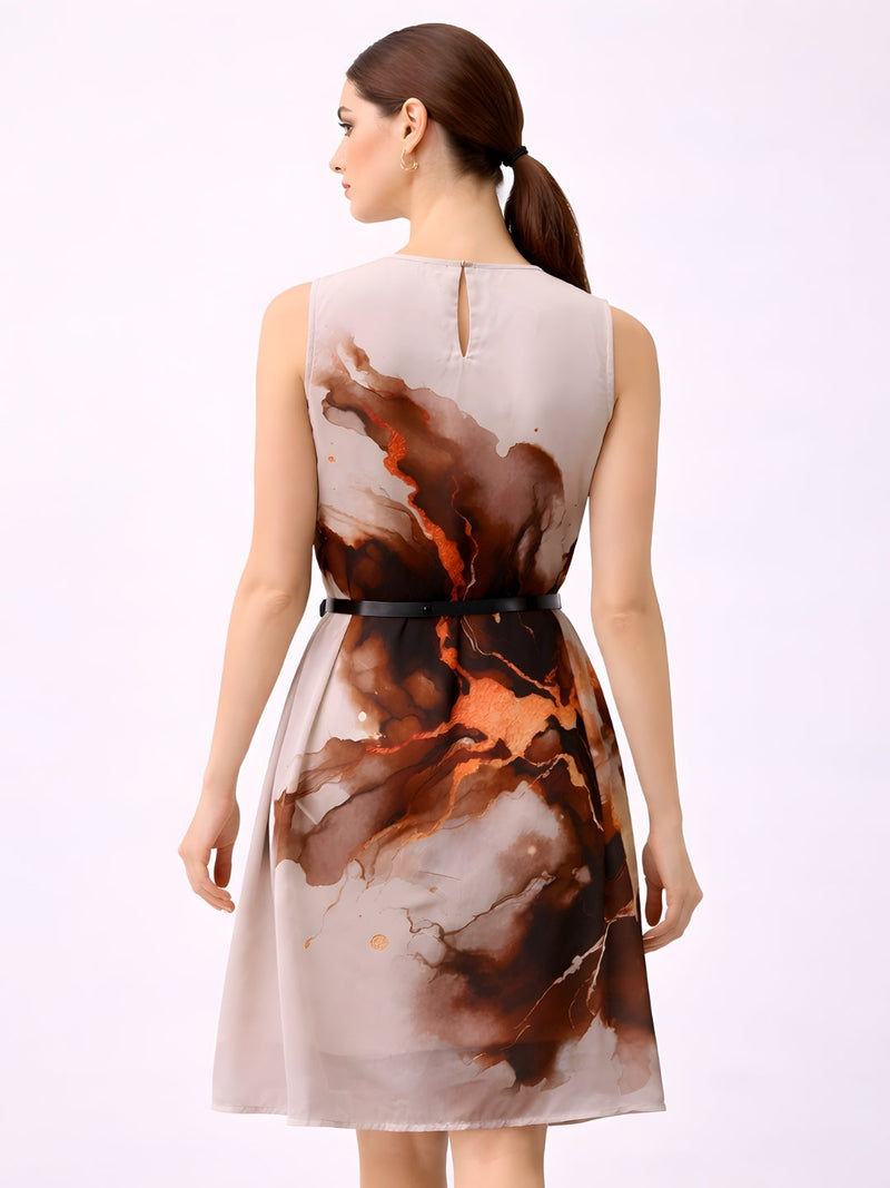 Multi Long Midi Dress