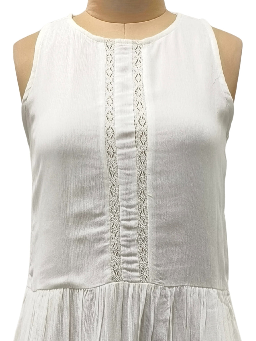 OFFWHITE Plain Sleeveless Midi Dress