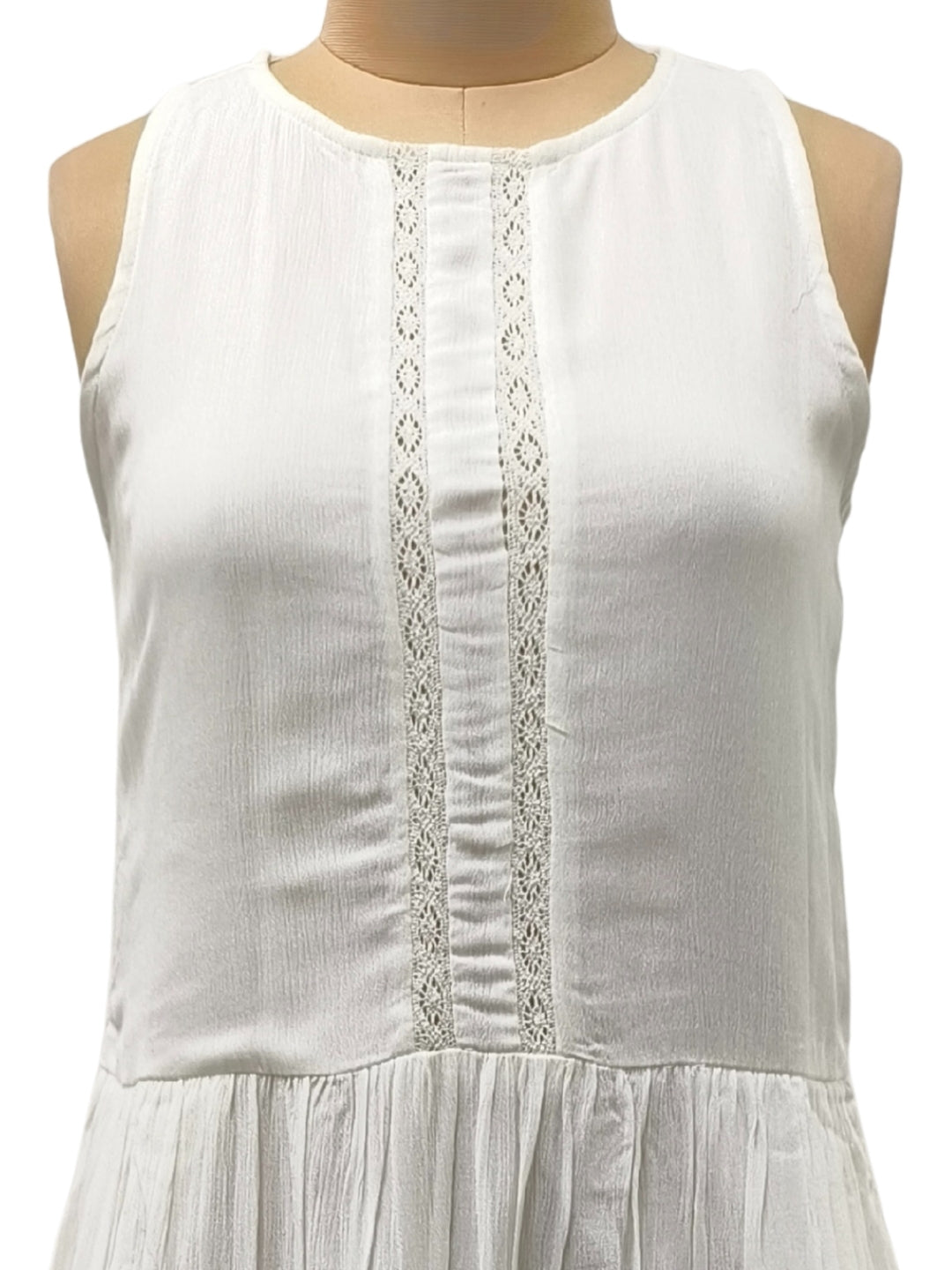OFFWHITE Plain Sleeveless Midi Dress