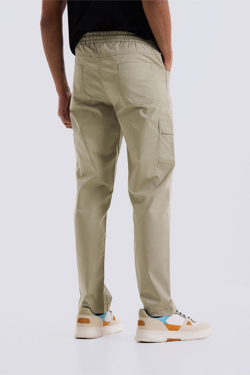 Dusty Sage 2 way stretchable Air cargo - Regular fit