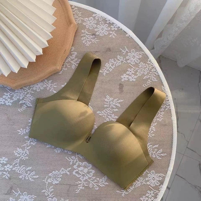 Kanette Seamless Pushup Bralettes Green
