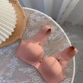 Kanette Seamless Pushup Bralettes Peach