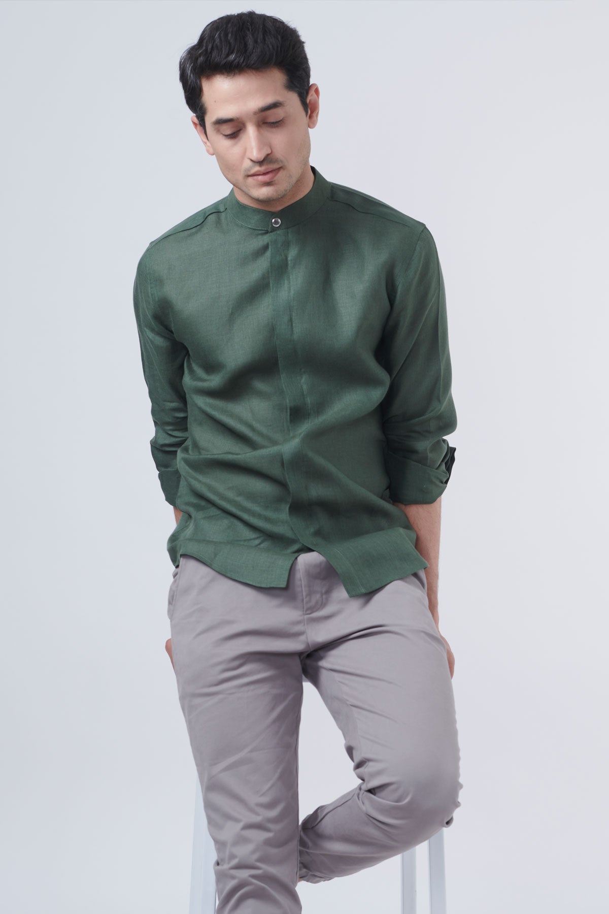 Woodland 100% Pure Linen Shirt - Regular fit