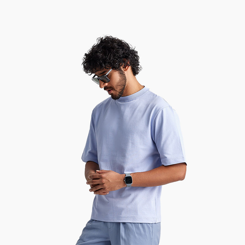 Chroma Premium T-Shirt Della Robbia Blue
