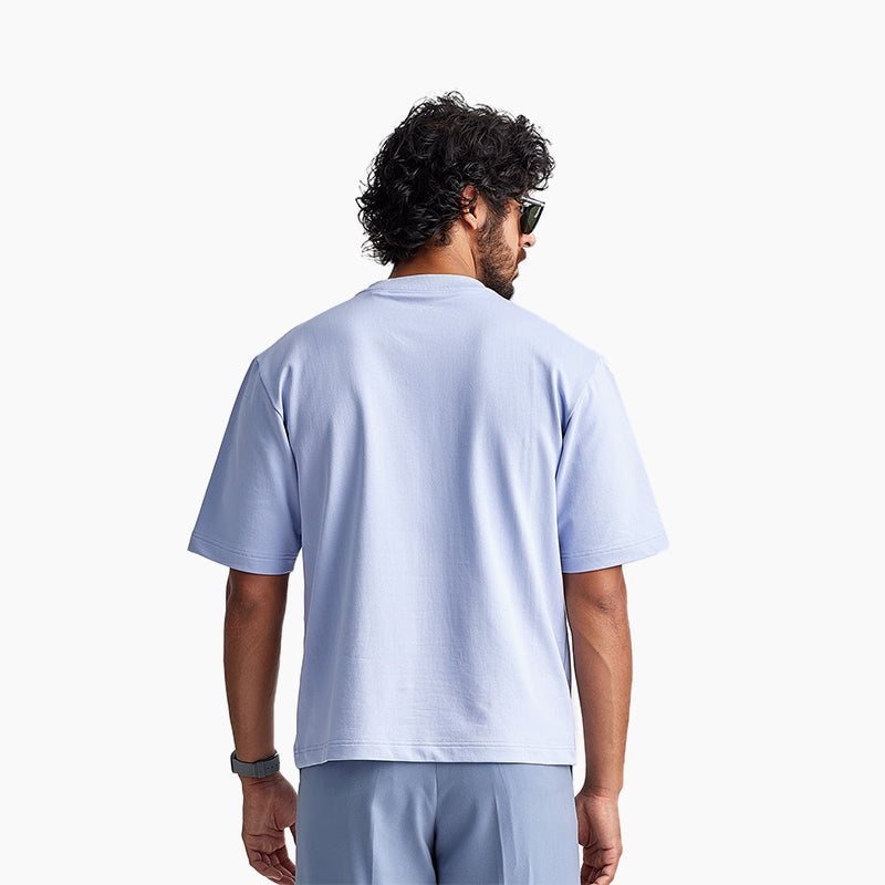 Chroma Premium T-Shirt Della Robbia Blue