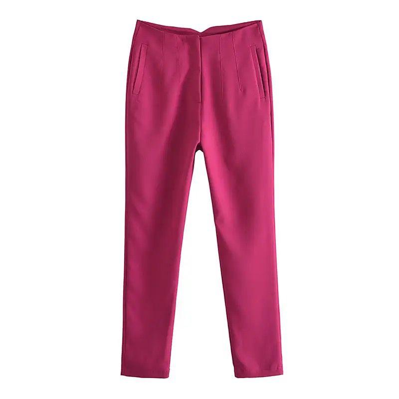 Luxe Fred Formal Pants - Pink