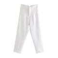 Luxe Fred Formal Pants - White