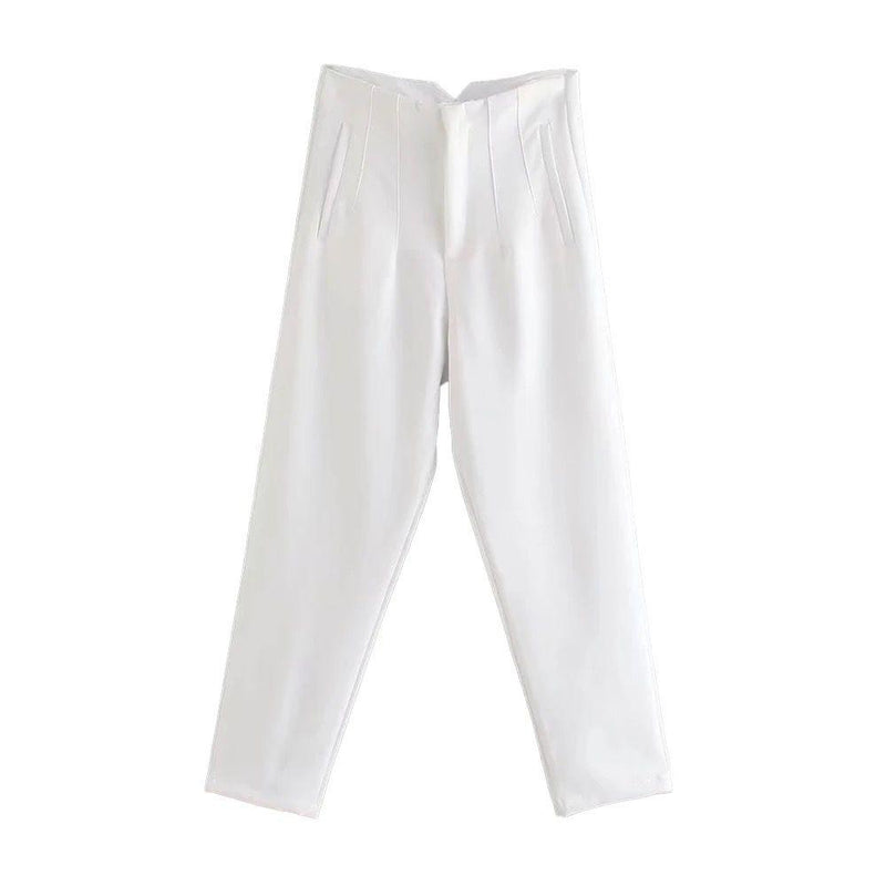 Luxe Fred Formal Pants - White