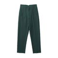 Luxe Fred Formal Pants - Dark Green