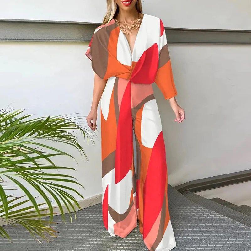 Ivanka Abstract Jumpsuit - Code 1