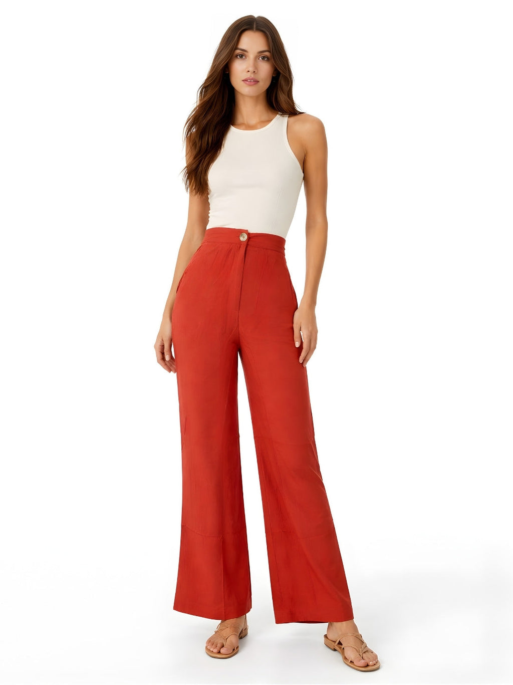 Rust Solid Trouser