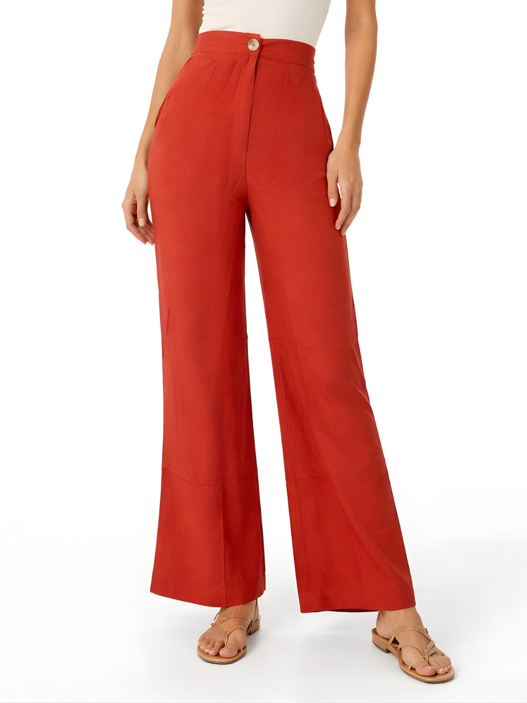 Rust Solid Trouser