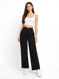Black Plain Trouser