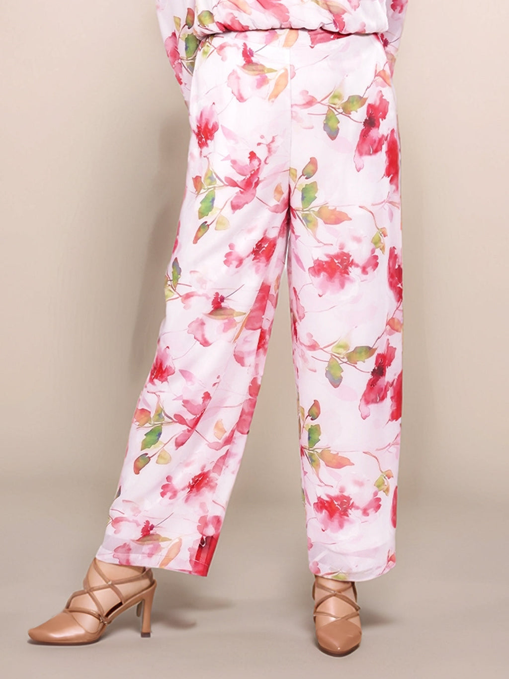 Multi Floral Trouser