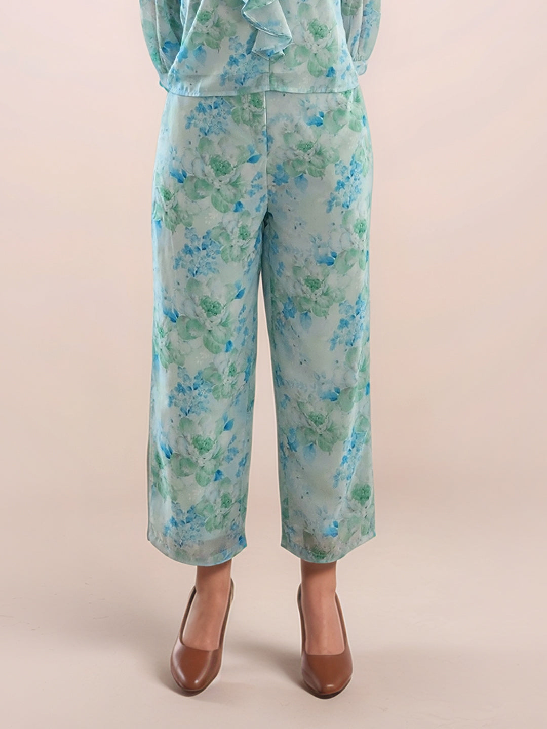 Multi Floral Trouser