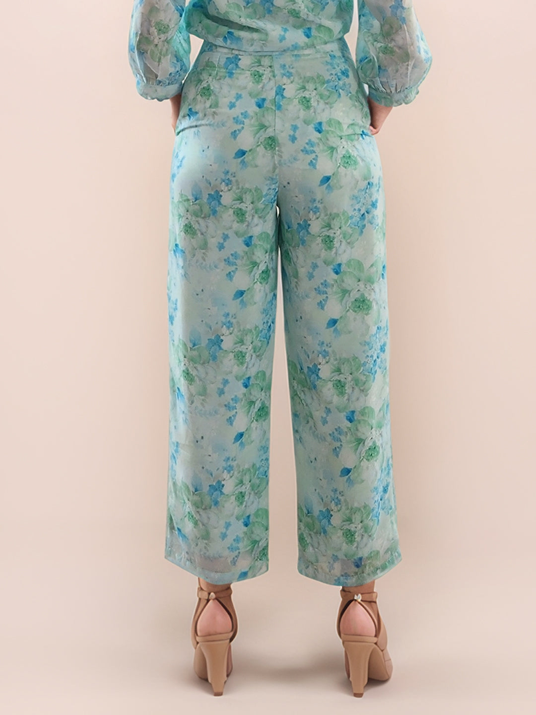 Multi Floral Trouser
