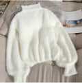 Luxury Mohair Jumpers - White