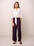 Multi Printed Abstract Flared Shrug