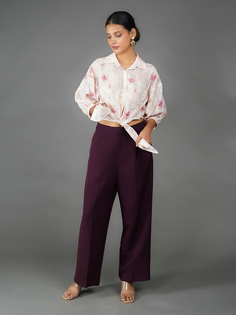 Multi Printed Abstract Flared Shrug
